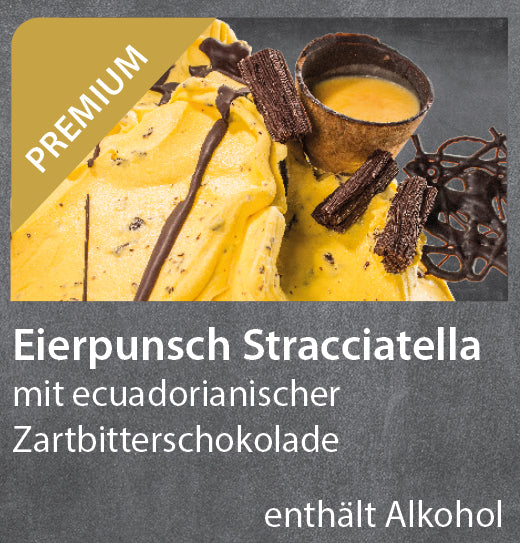 Eierpunsch-Stracciatella Eis (9l)