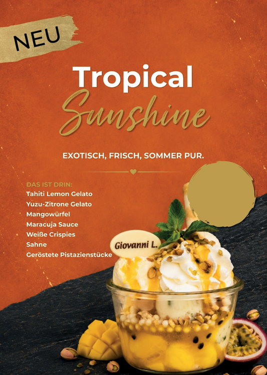 Tropical Sunshine kommt – unsere neue Sommeraktion startet bald! ☀️🥭