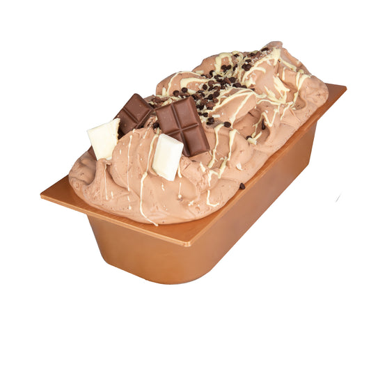 Belgische Milchschokolade Eis (5l Berg)