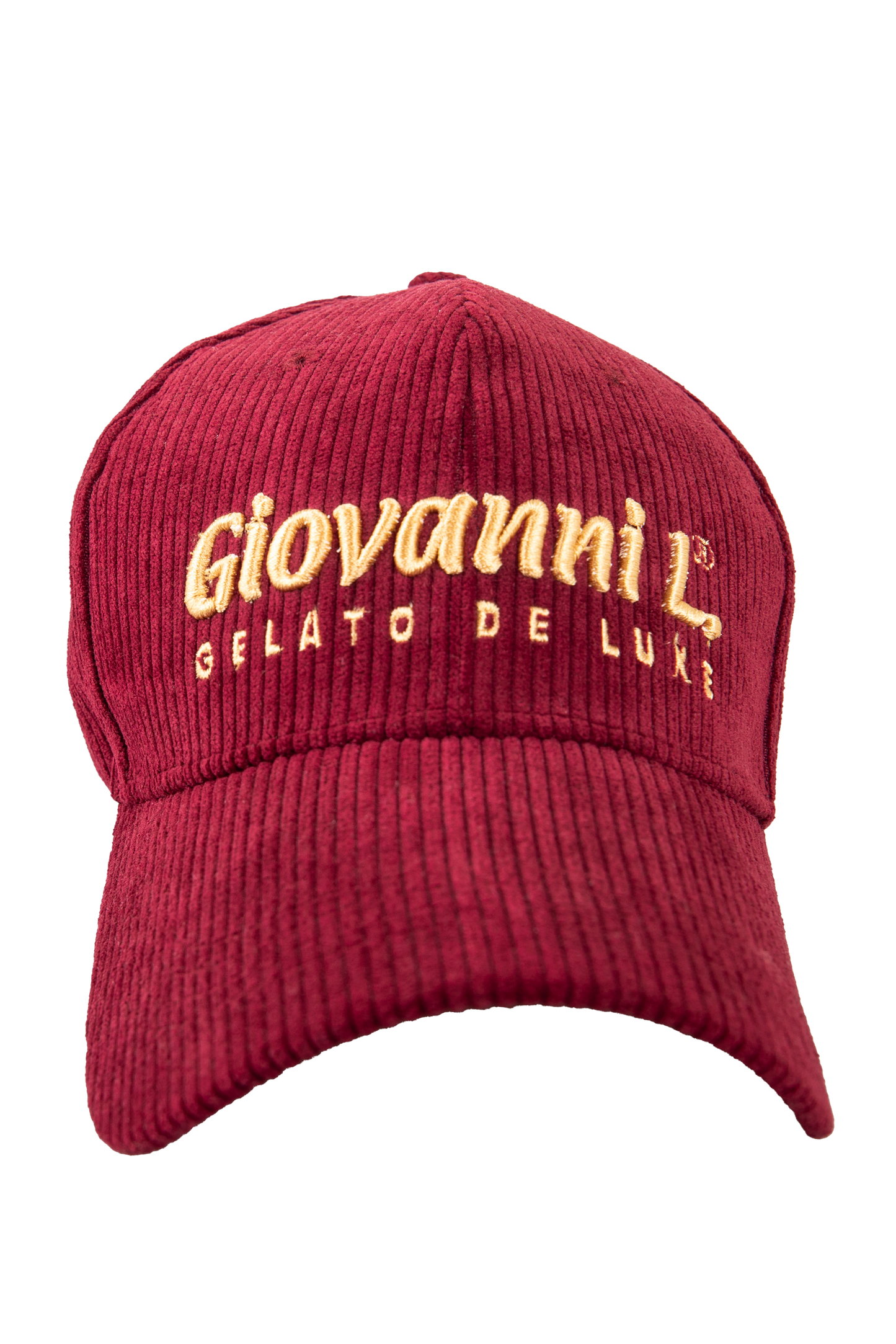 GL Cord Cappy Rot mit Logo