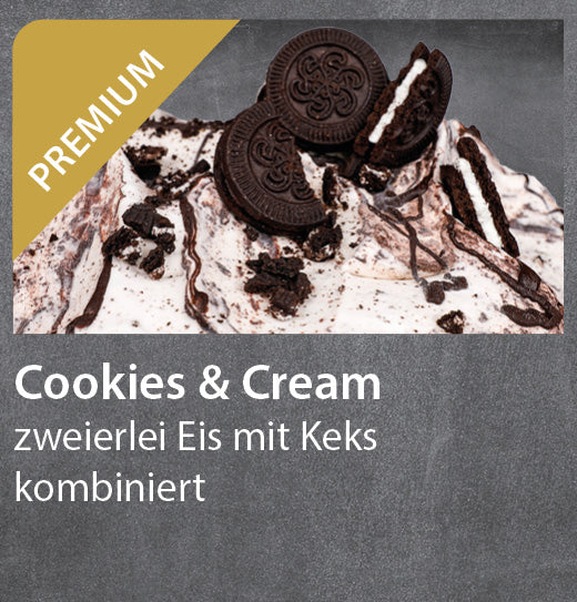 Cookies & Cream Eis (5l Berg)
