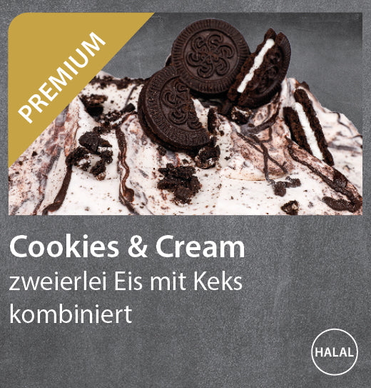 Cookies & Cream Eis (5l Berg)
