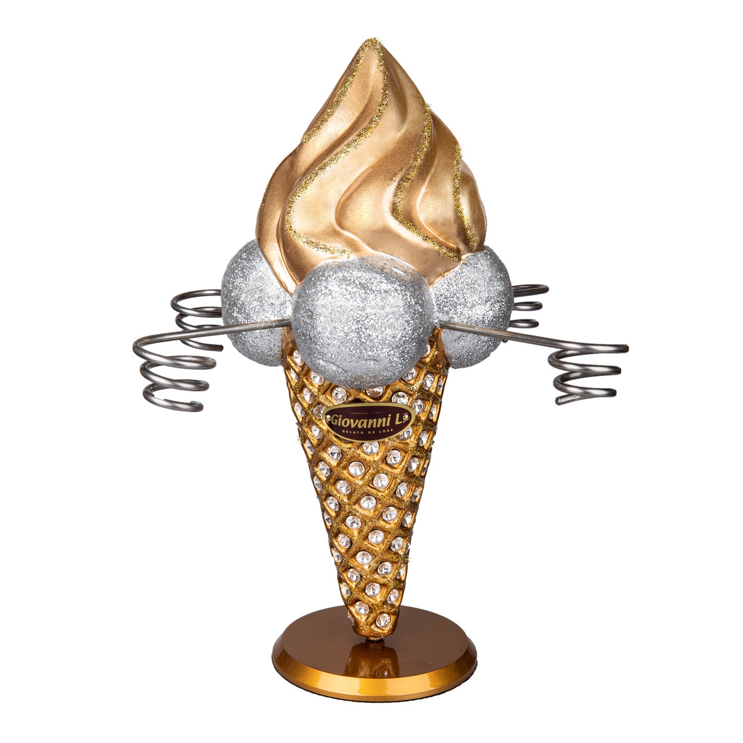 Eis-Figur mit Edelsteine