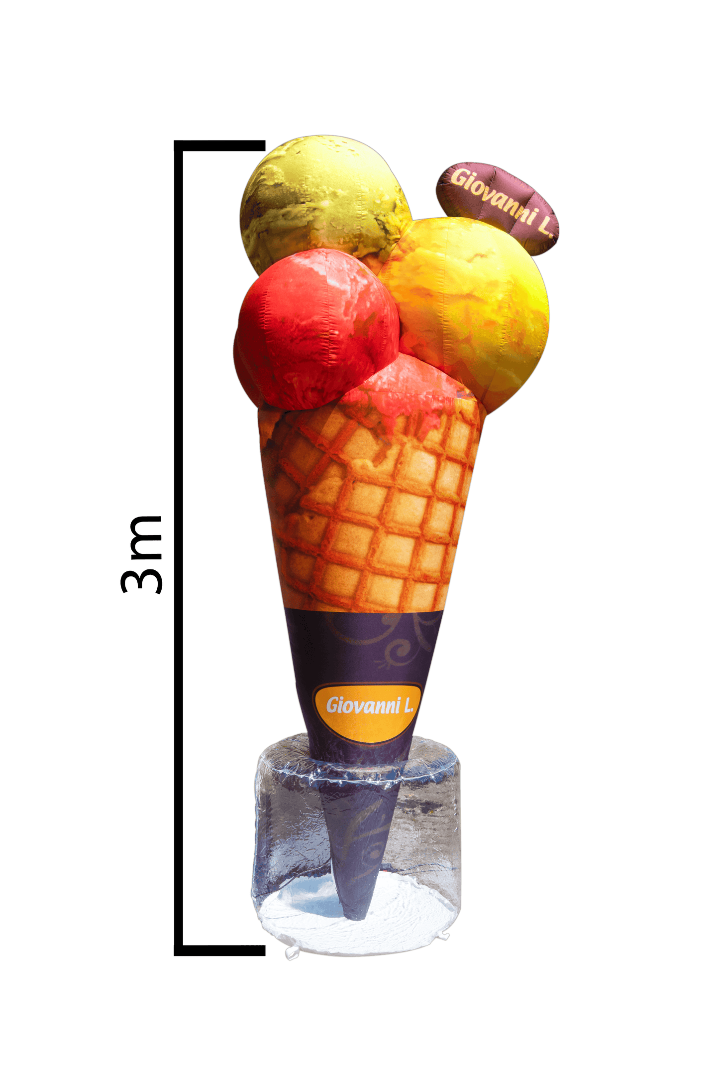 GL Inflatable Waffel