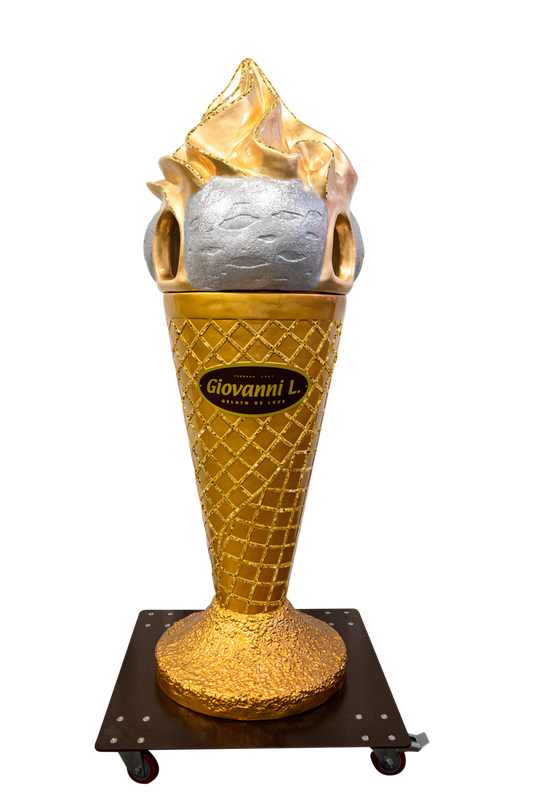 GL Mülleimer mit Räder