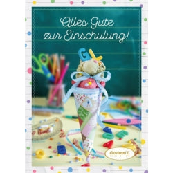 Postkarte - Einschulung