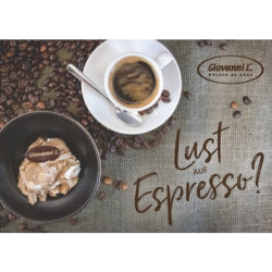 Postkarte - Lust auf Espresso