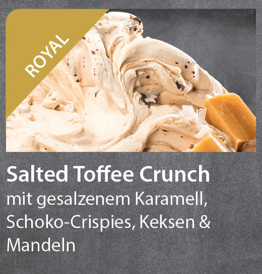 Salted Toffee Crunch Eis (5l Berg)