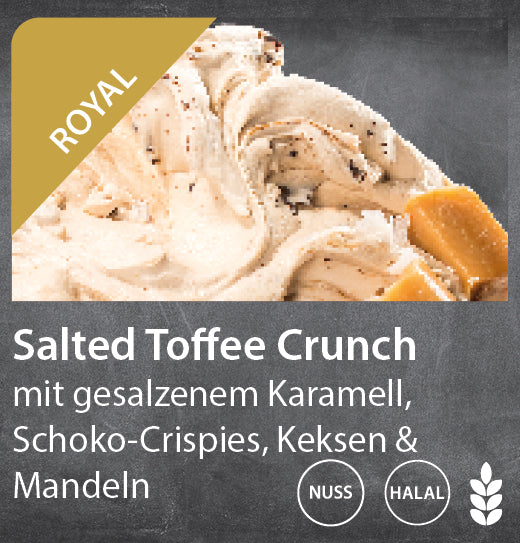 Salted Toffee Crunch Eis (5l Berg)