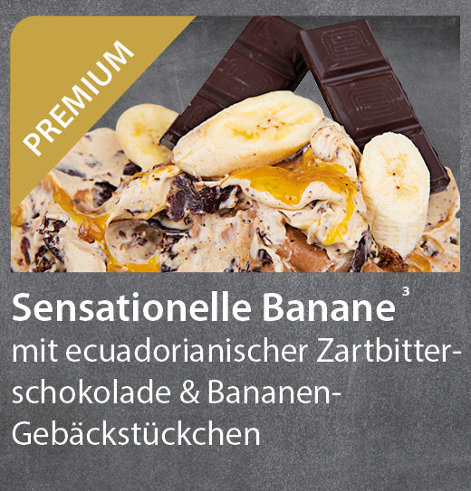 Sensationelle Banane Eis (5l Berg)