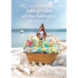 Postkarte - Vor Anker gehen (Pirat)