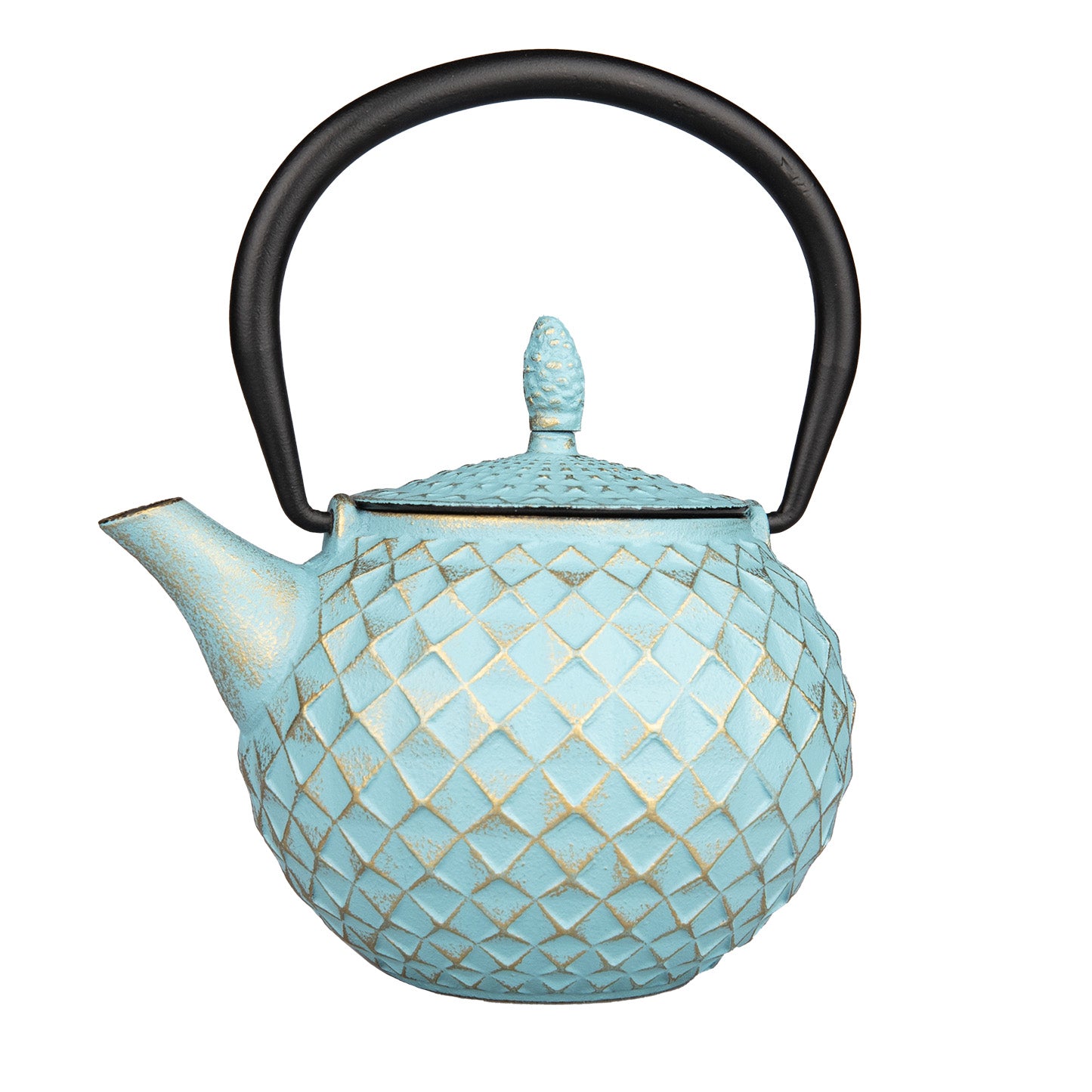 Teekanne Türkis/Gold