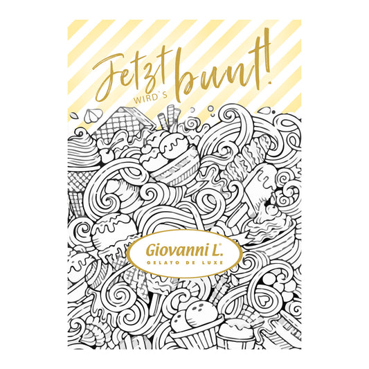 Postkarte - Jetzt wird´s bunt!